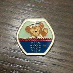 Disney Hong Kong Disneyland Duffy Hidden Mickey 2015 Completer Pin Sailor Pin